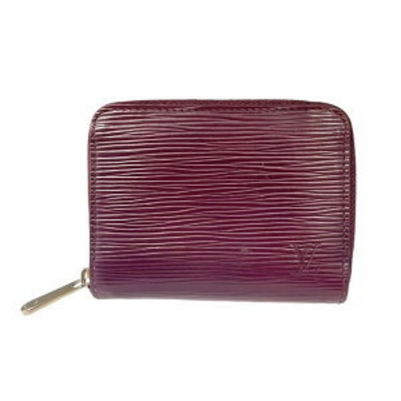 Louis Vuitton Coin Epi Zippy Cassis Leather Purple - Picture 1 of 7